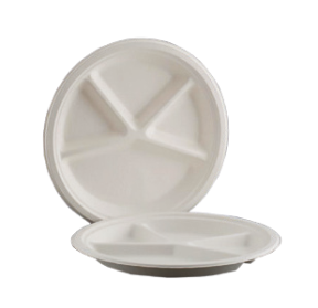 Round Compartment Tray